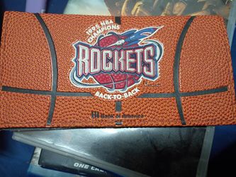 Rockets Check Book Holder
