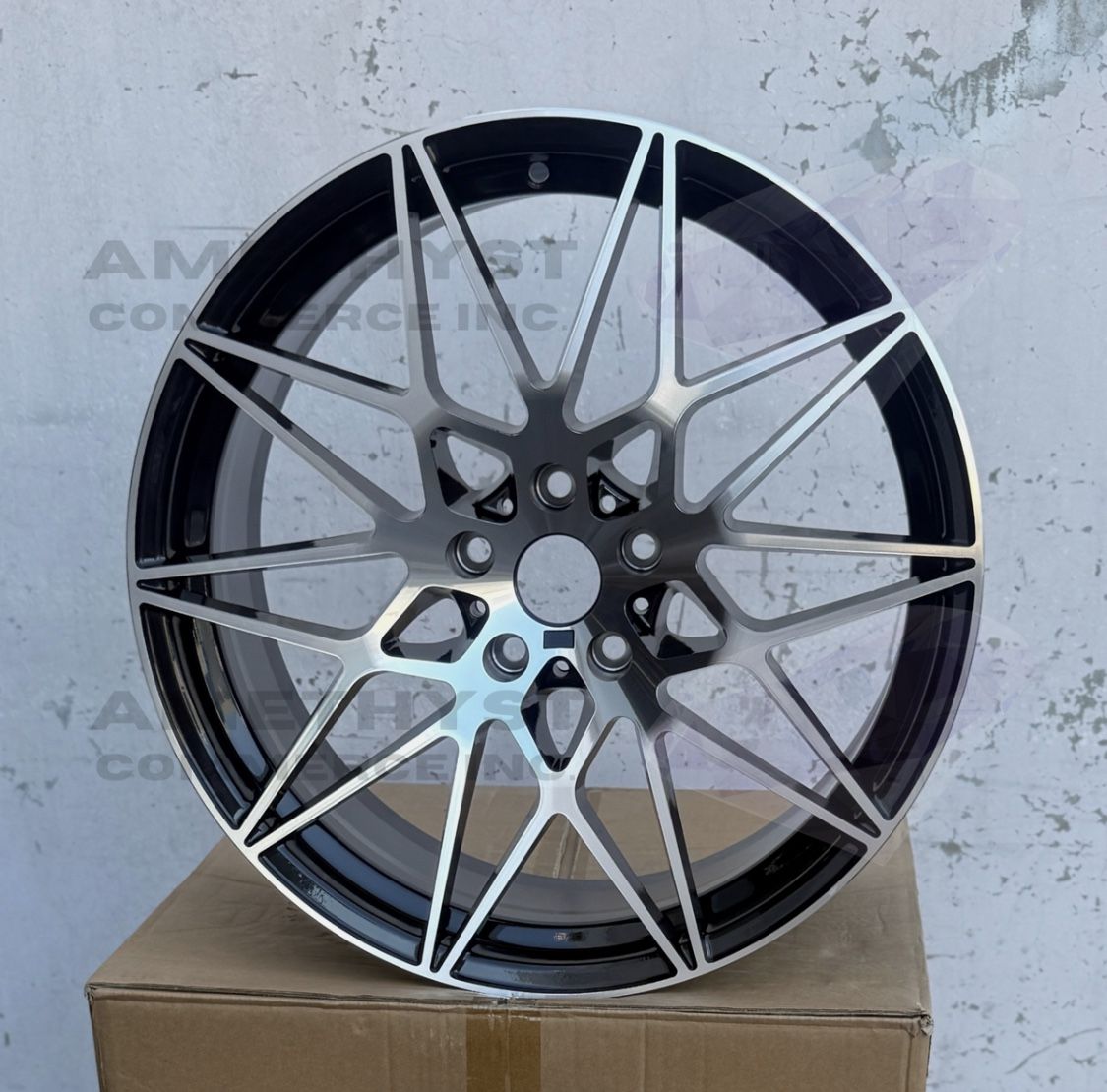 New Set 19 Inch M-Sport Style Rims Wheels 19x9.5 +38 (5x112) CB: 66.56 ...
