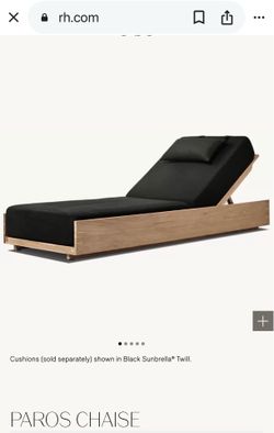 RH Modern Paros sun chaise frame