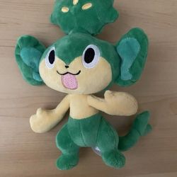 2011 Pokemon Center Pansage Plush 8''