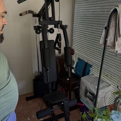 Home Gym Used 3 Times Kept Under Roof No Damage Or Rust