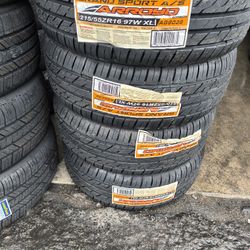 215/55/16 Arroyo Tires Installed And Balanced 