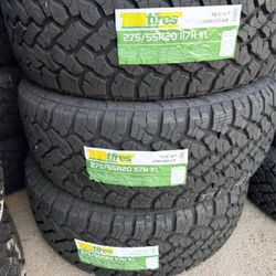 275/55/20 Tbb Tires Installed And Balanced 