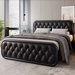 Brand New Queen Size Bed Frame – Still in Box With Or Without Mattress 