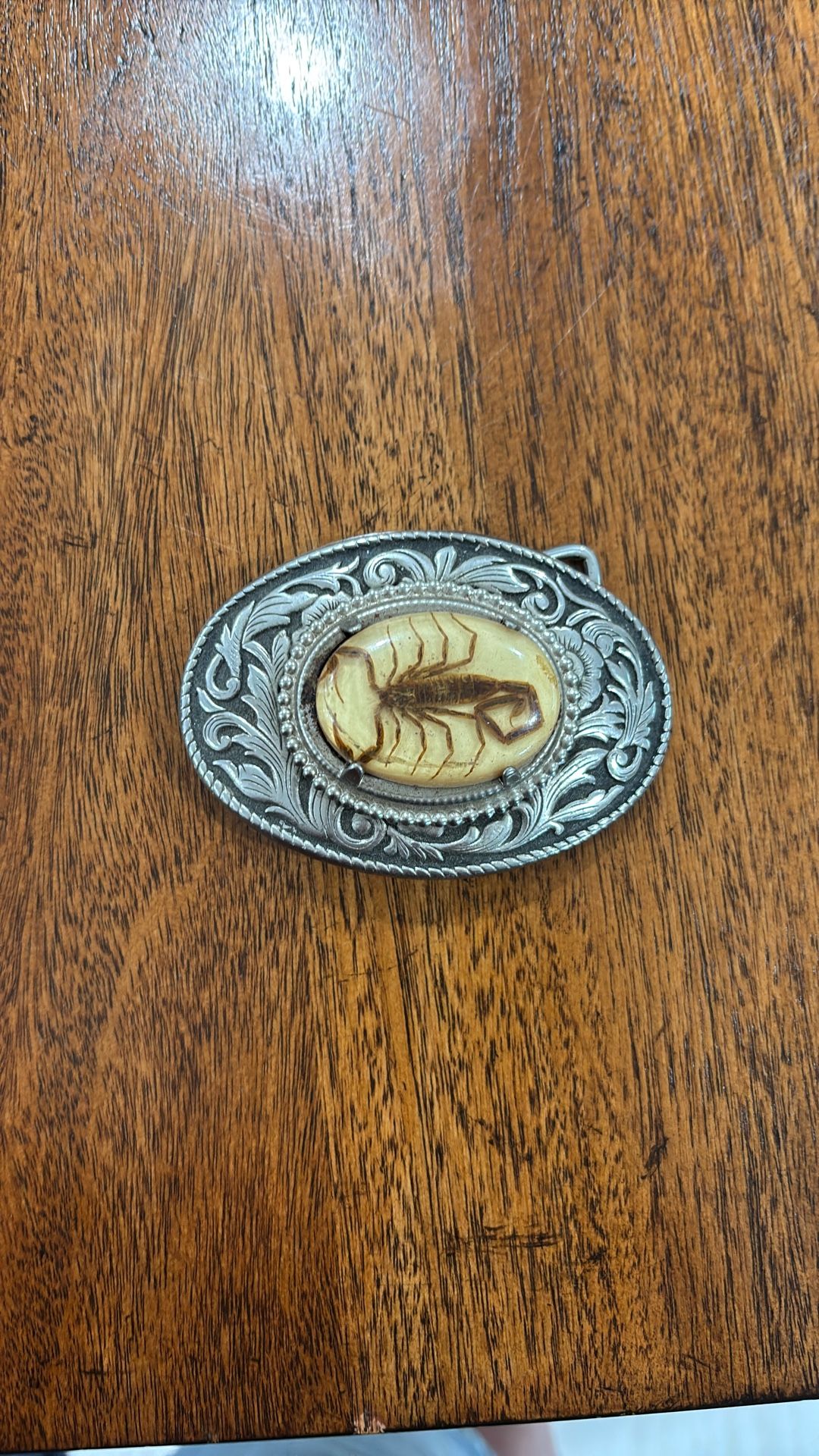 Scorpion belt buckle