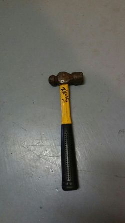 Ball peen hammer