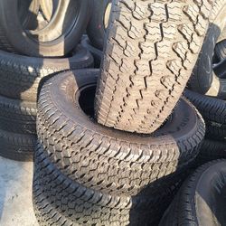 SEMI NEW FOUR TIRES 275/65/18 LT GOODYEAR $400