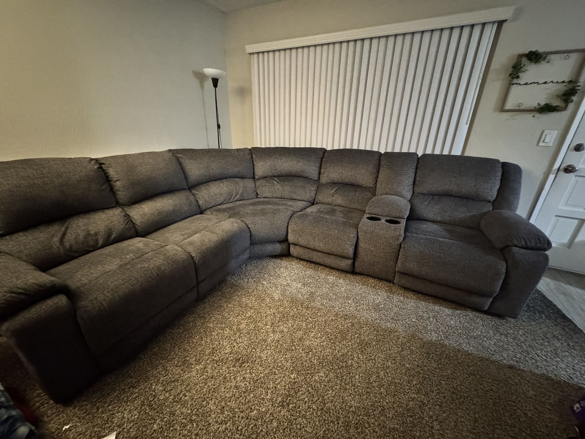 Like New Recycling Sectional Couch