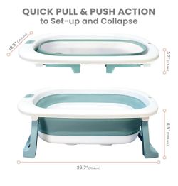 Collapsible Baby Bathtub