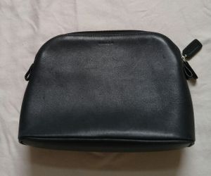 Coach Leather Large Cosmetic Case