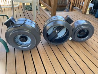 In-line fans - 10” 