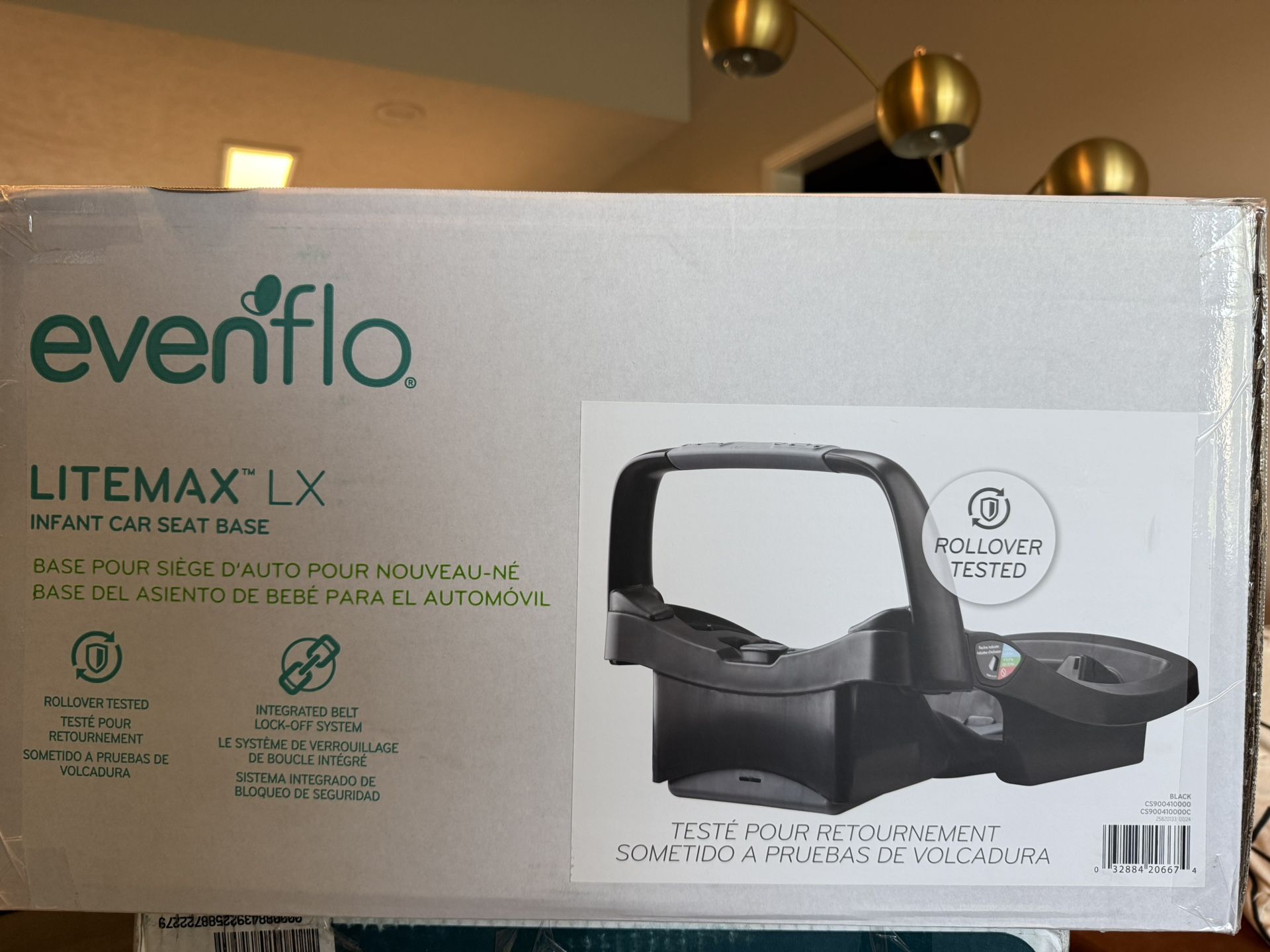 Evenflo LiteMax LX Infant Car Seat Base