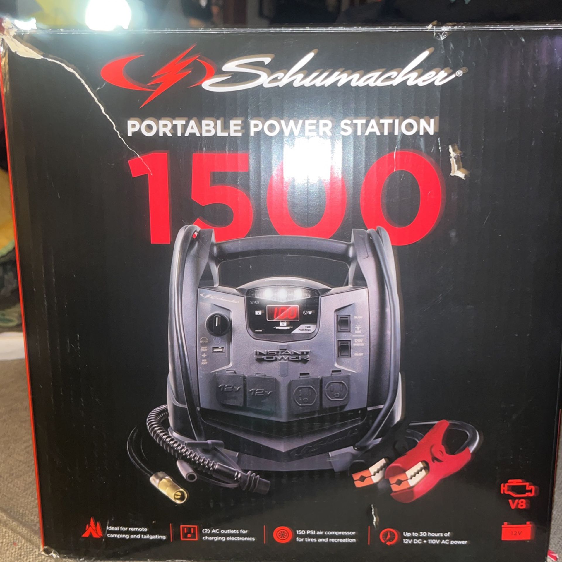 Schumacher Portable Power Station 1500