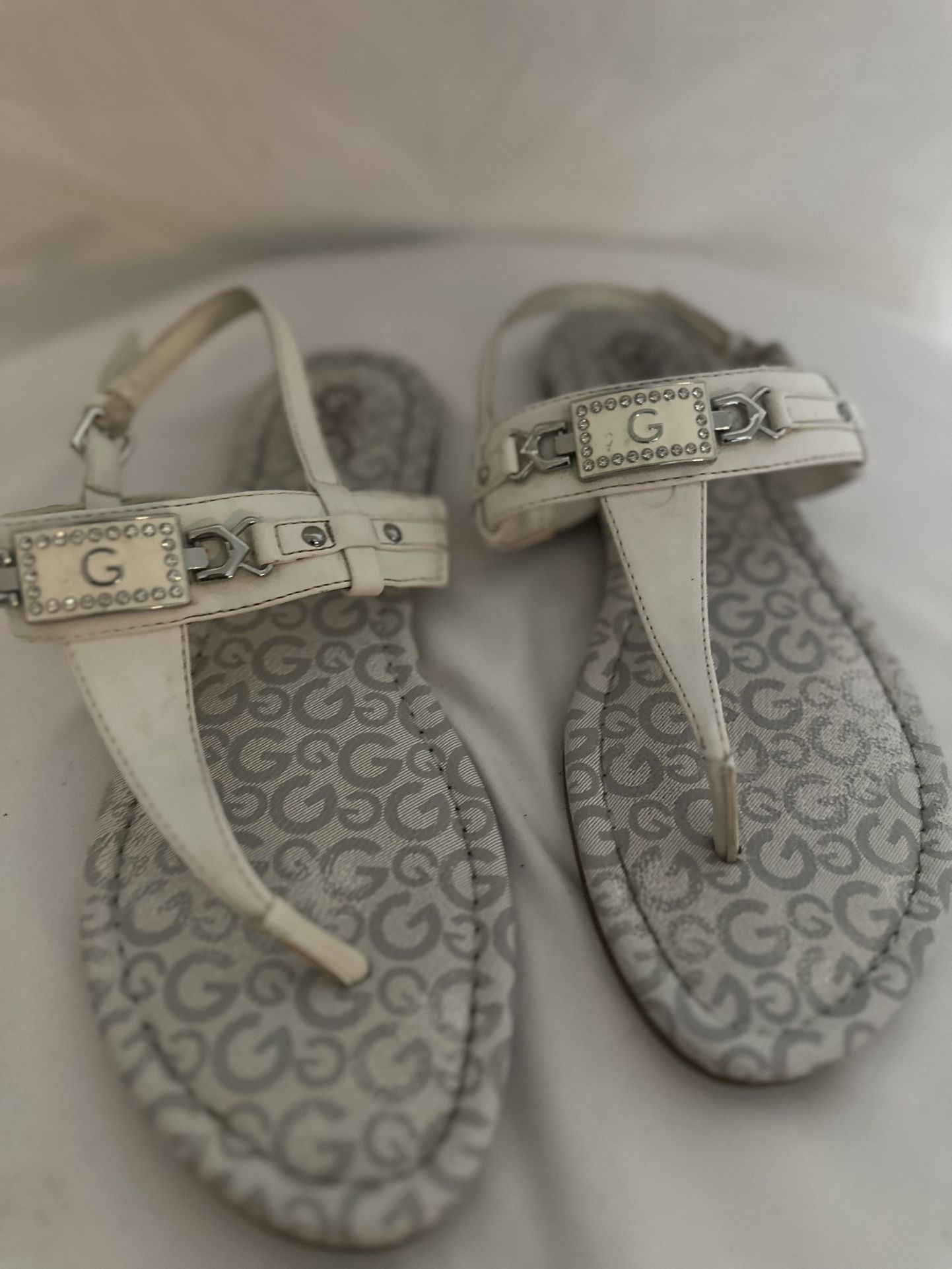 White Women’s Sandals 