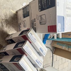 All 5 included brand new paper towel dispensers