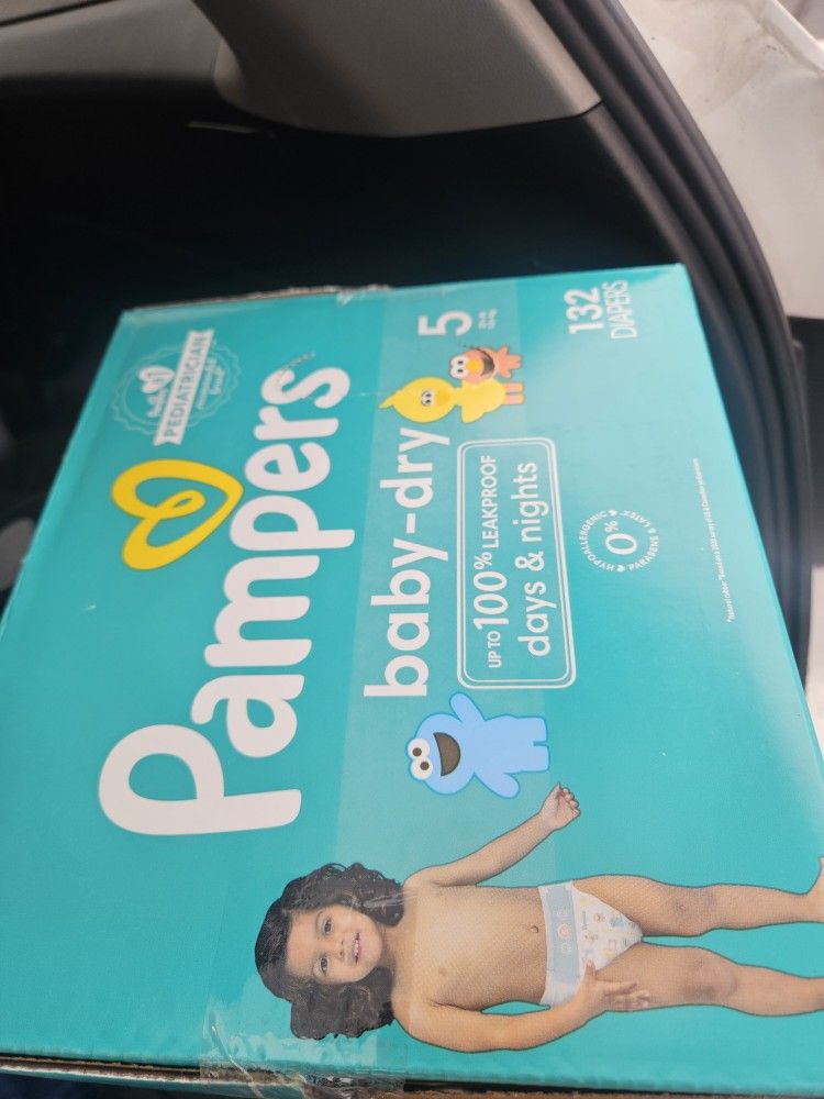 Pampers Size 5 $40