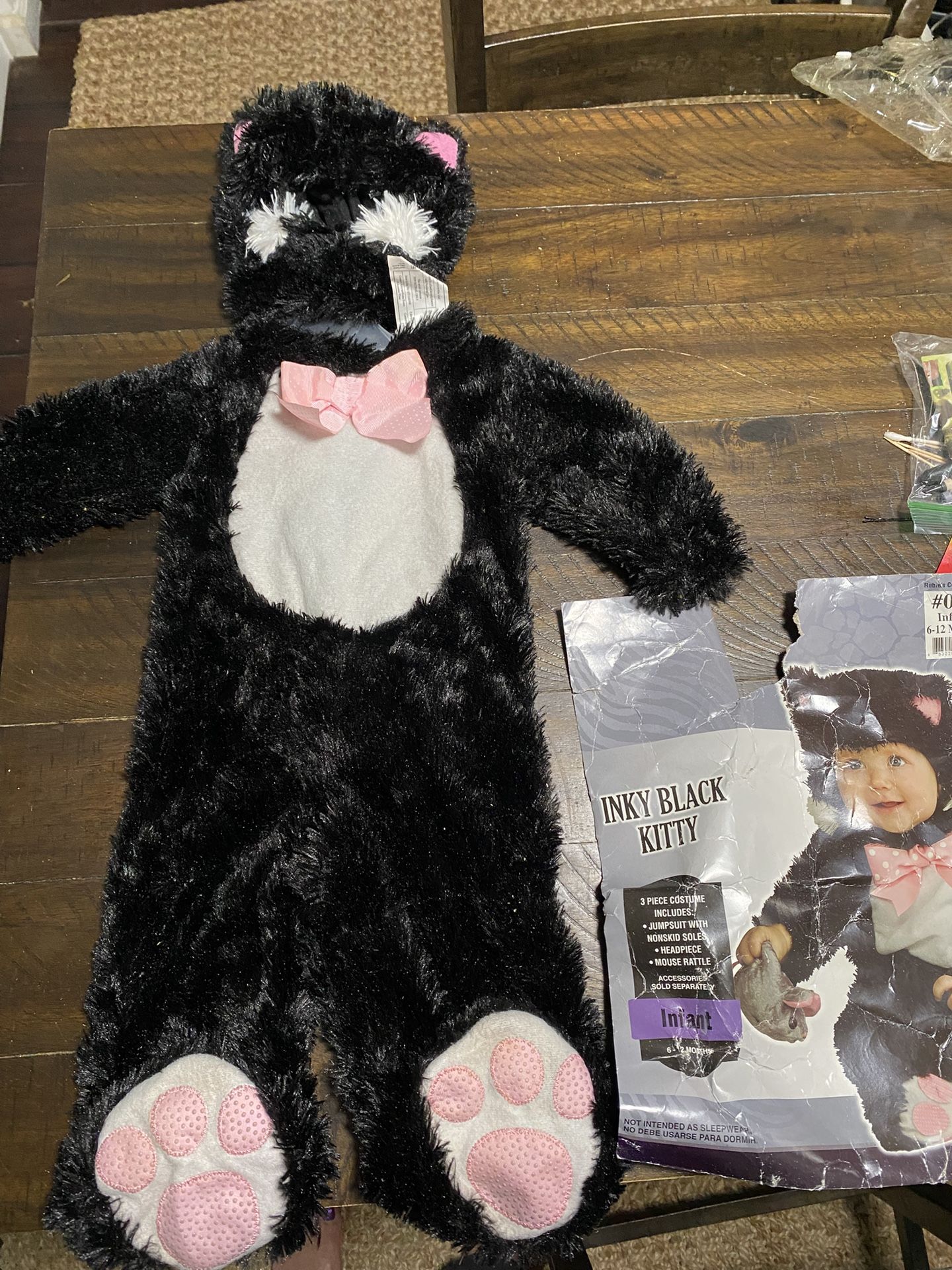 Black Kitty Infant Costume