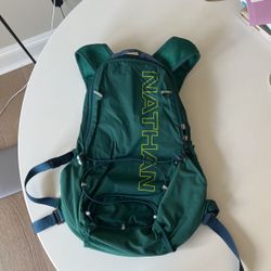 Nathan Green Running Backpack  Water Bladder