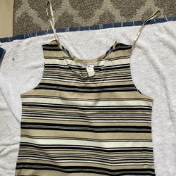 Women’s miss dorby striped tank top