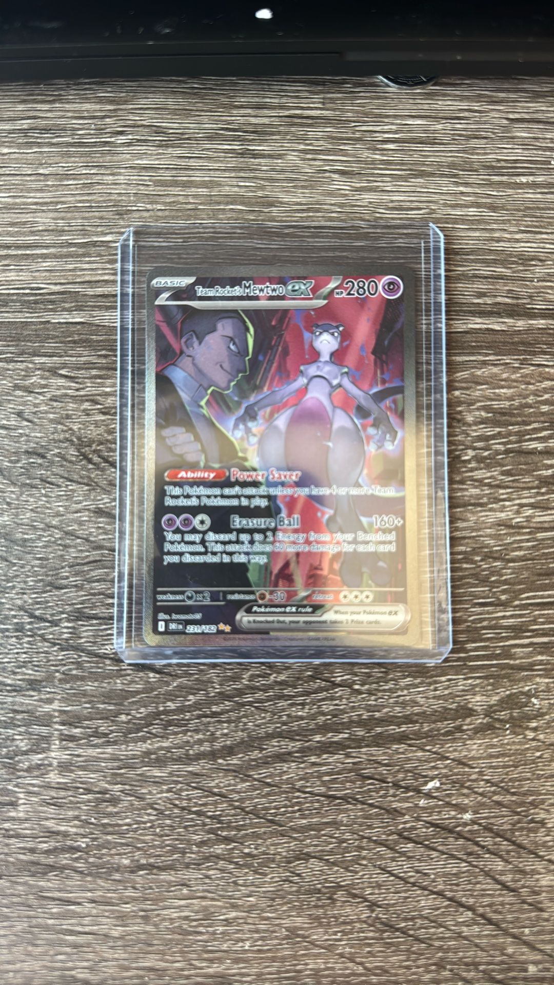 Team Rockets Mewtwo Ex 231 Alternate Art For Sale Or Trade