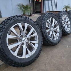 20" Ford F150 OEM rims Kenda AT tires 275-55R20