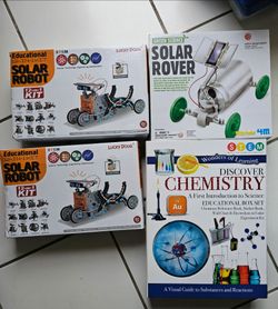 Solar robot 12 in 1 kit solar rover chemistry stem DIY kits