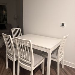 Ikea Dining Table & Chairs 