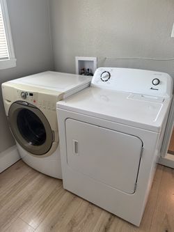 Washer and dryer