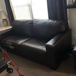 New Leather Couch 