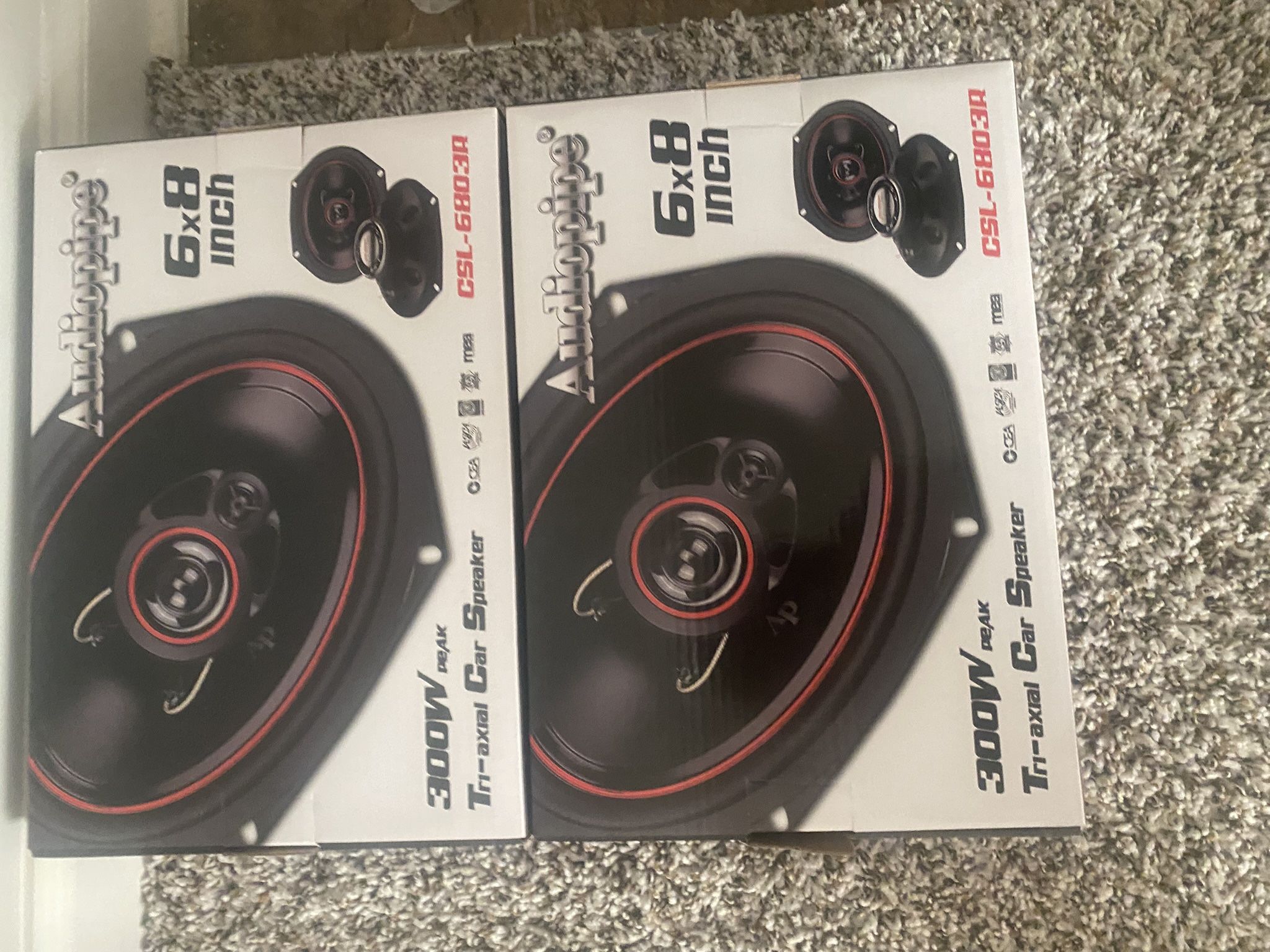 AudioPipe 6x8 Car Speakers