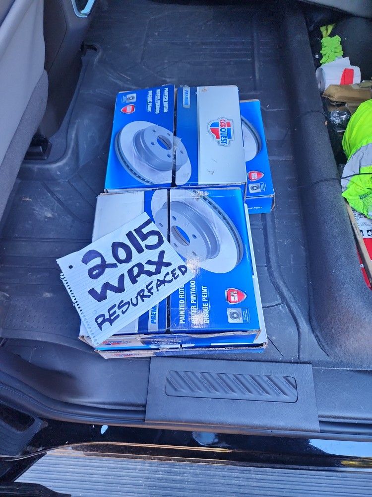 2015+ SUBARU WRX F & R BRAKE ROTORS