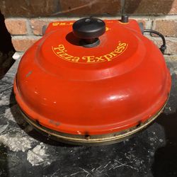 NESCO Red Electric Countertop Pizza Oven