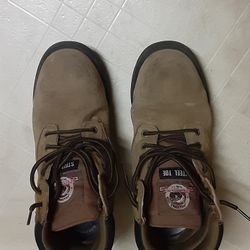 Work Boots Size 9-1/2 