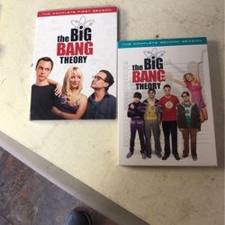 Big Bang DVDs 1st, 2nd Season 5$ Both 