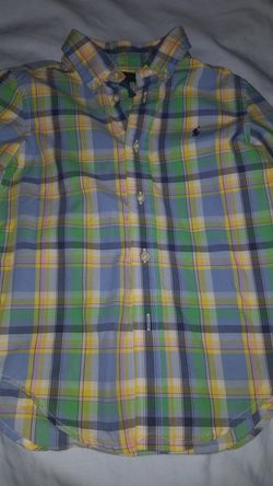 Child size 4 polo shirt