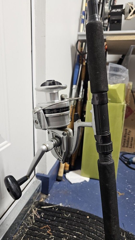 Hurricane 400 On A Shimano Rod