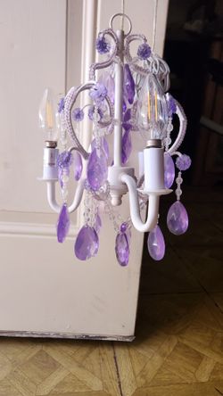 Purple Chandalier 