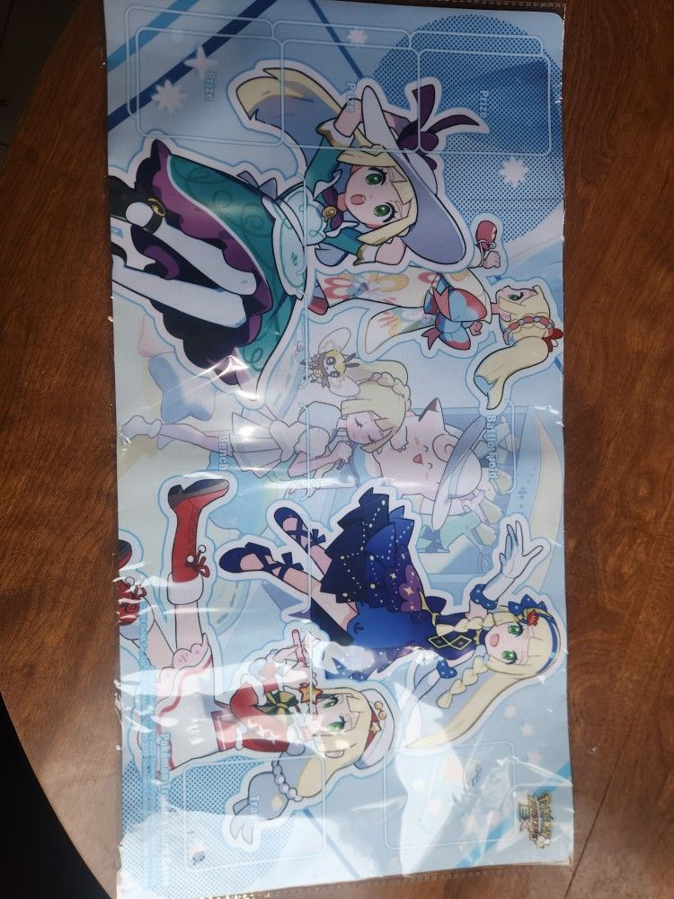 Collectable Pokemon TCG x Pokémon Masters EX Lillie Playmat