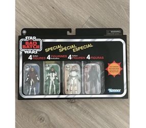 Star Wars Vintage Collection The Bad Batch 4-Pack Amazon Exclusive New Sealed