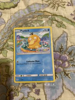 Pokémon Psyduck Build-A-Bear Workshop Promo Exclusive 28/149 Regular HP70