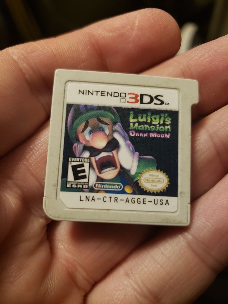 Nintendo 3ds Luigi's Mansion Dark Moon