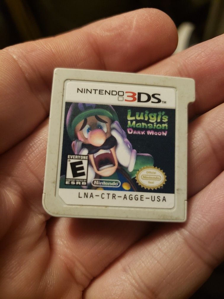 Nintendo 3ds Luigi's Mansion Dark Moon 