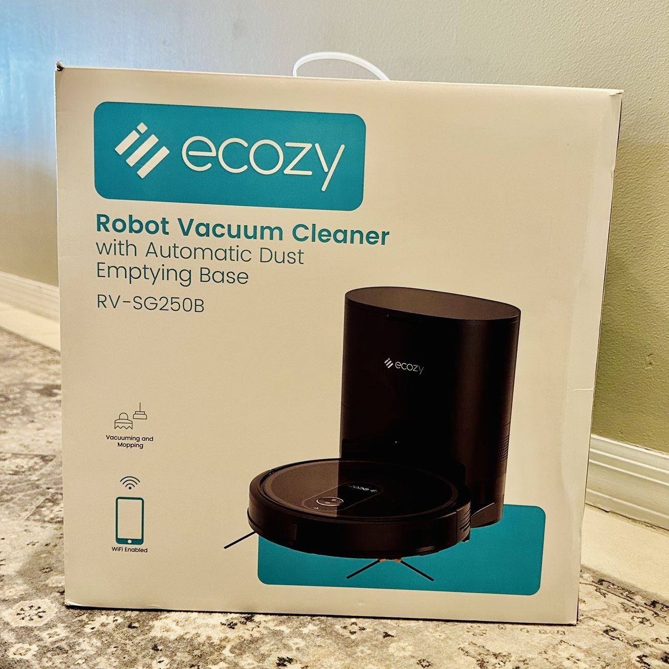 Ecozy Robot Vacuum 50% Off 