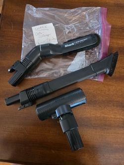 3 brand new Shark Vacuum attachments for crevices, anti-allergen brush and pet hair