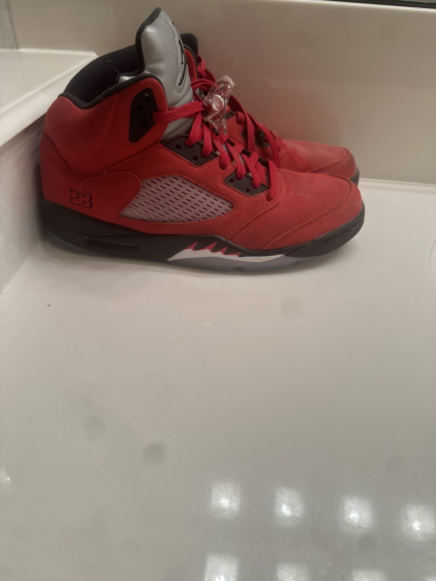 Men Jordan Retro Raging Bull Red Size