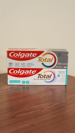Colgate Total Active Prevention Whitening Toothpaste (3.3 oz)