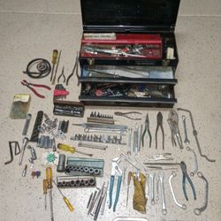 185 Piece Husky Tools Box Vintage 