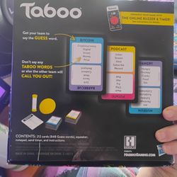 Taboo Game