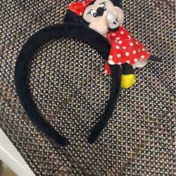 Disney Minnie Mouse Ears Used Good Condición 