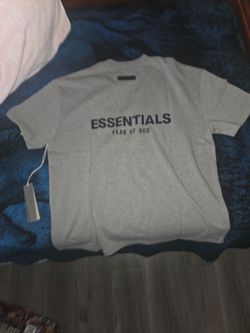 Essentials Gray shirt size medium